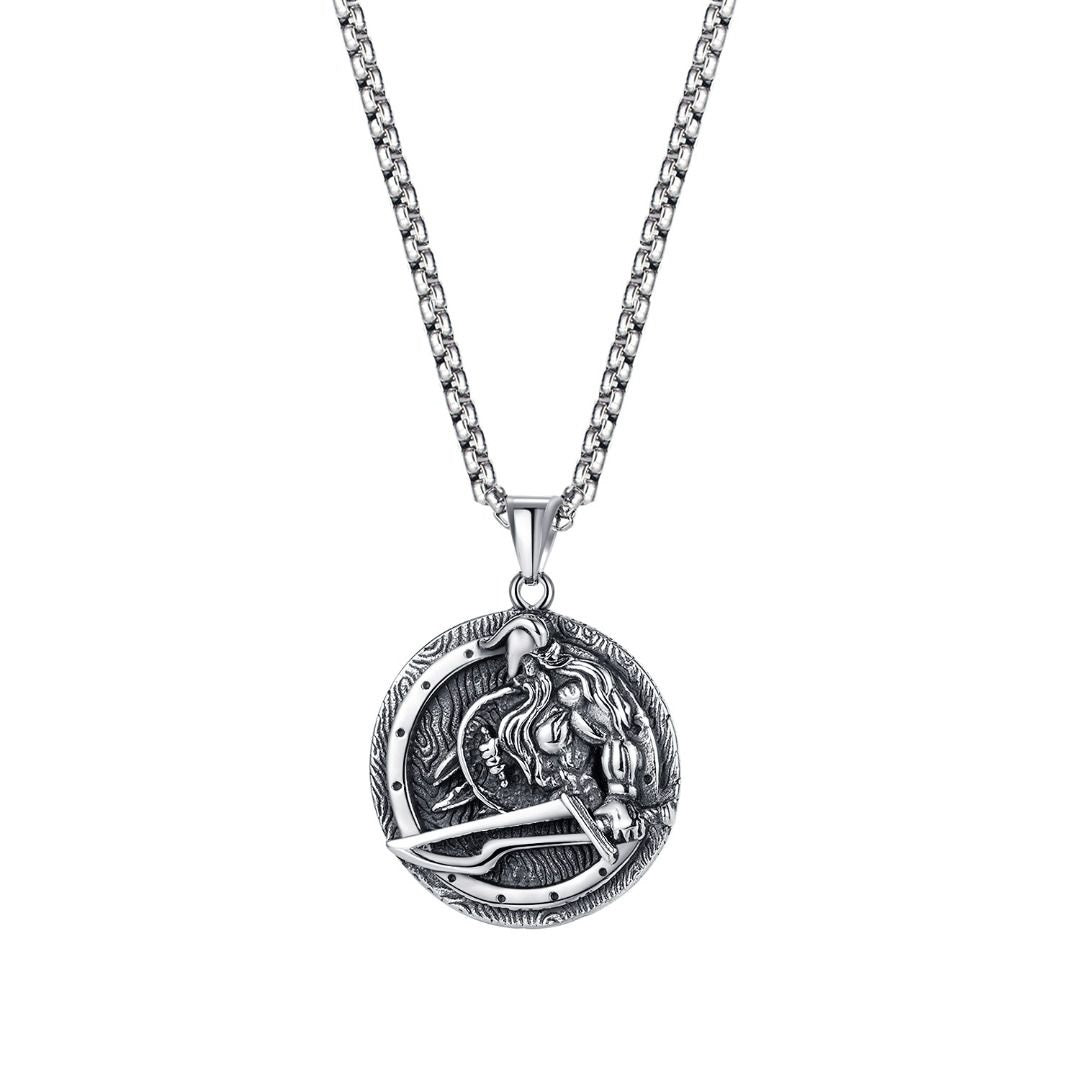 Warrior Stainless Steel Necklace
