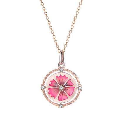 Carnation Petals Necklace