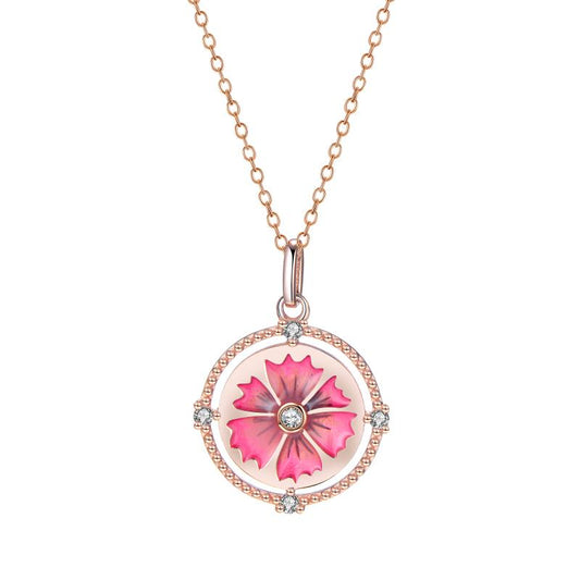 Carnation Petals Necklace