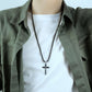 Men's Multilayer Cross Necklace