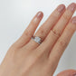 1.0ct Moissanite Solitaire 6Prong Rings