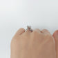 1.0ct Moissanite Solitaire 6Prong Rings