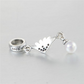 Dhia S925 Teardrop Angel Wings Charm/Pendant