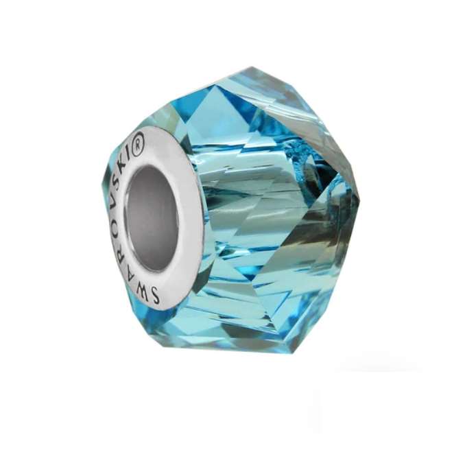 Swarovski Elements 5940 Charmed Helix Crystal - Aquamarine