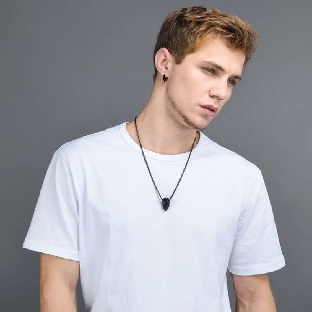 Black Skull Necklace