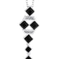 Black Square Necklace