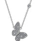S925 Butterfly Necklace
