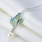 Butterfly Pearl Necklace