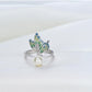 Butterfly Pearl Ring - Adjustable