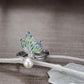 Butterfly Pearl Ring - Adjustable
