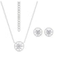 Compass Earrings and Necklace Set