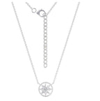 Compass Earrings and Necklace Set