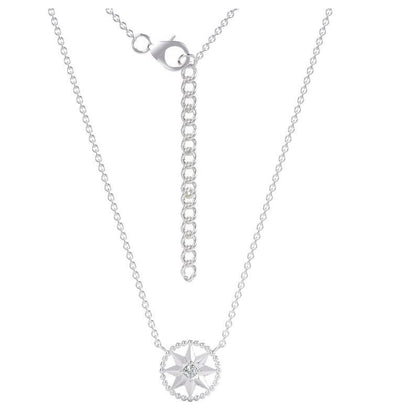 Compass Earrings and Necklace Set