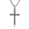 Trendy Entwined Cross Necklace