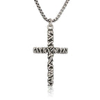 Trendy Entwined Cross Necklace