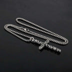 Trendy Entwined Cross Necklace