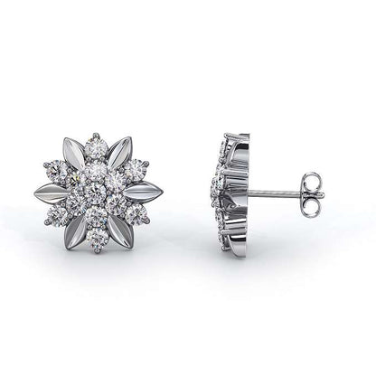 Dhia Flower Earrings