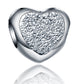 Heart Charm - Silver