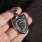 Lion Shield Necklace