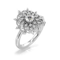 Dhia Mandala Ring Embellished with Swarovski Zirconia