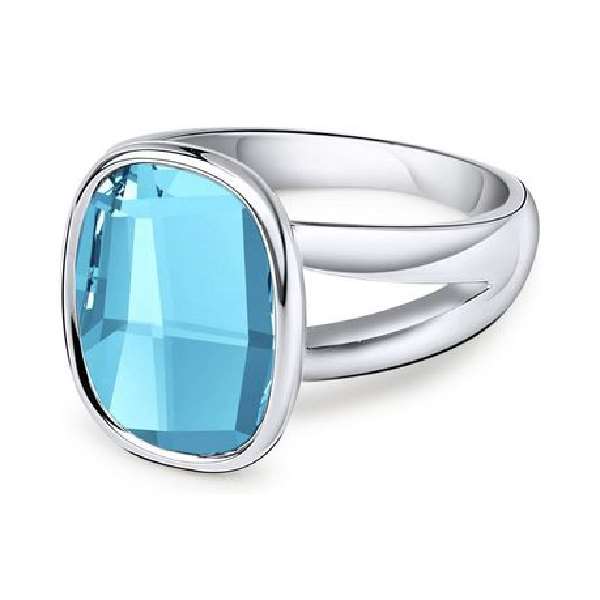 Dhia Ocean Blue Ring made with Crystals from Swarovski