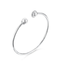 Dhia Pearl BanglesDhia Pearl Bangle In Sterling Silver embellished with Crystals From Swarovski
Crafted in Sterling Silver, this open cuff is embellished with two Swarovski White PearDJ001Dhia JewelleryDhia Pearl Bangles