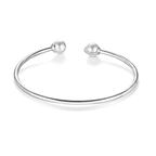 Dhia Pearl BanglesDhia Pearl Bangle In Sterling Silver embellished with Crystals From Swarovski
Crafted in Sterling Silver, this open cuff is embellished with two Swarovski White PearDJ001Dhia JewelleryDhia Pearl Bangles