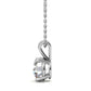 1.67CT Round 4 Prong Solitaire Pendant