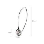Pull Through EarringsEmbody timeless elegance with a sparkle that never goes out of style.
Product Details:The material of Earrings: Quality Brass with Rose Gold plating (Extra coating pDJ010Dhia JewelleryPull