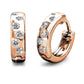 Exotic Hoop Earrings - Rose Gold