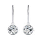 Hoop Drop Swarovski Earrings
