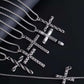 Trendy Wheat Cross Necklace