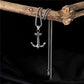 Twisted Rope Cross Necklace