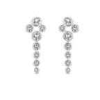 Dhia Waterfall Earrings with Crystals from Swarovski