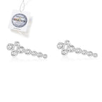Dhia Waterfall Earrings with Crystals from Swarovski
