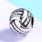 S925 Round Woven Round Charm